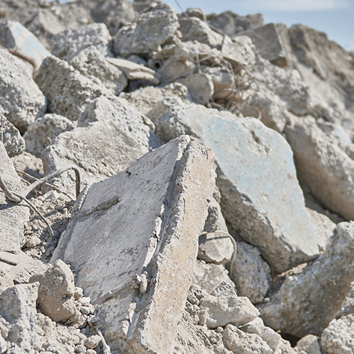 Betonabbruch