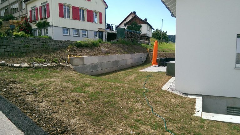 SwissBlock - Gartenmauer - saw