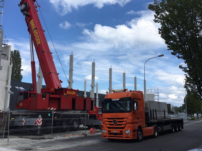 Betonelement Transport - saw schmitter ag