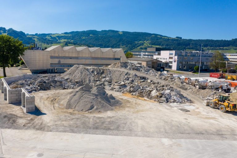 Unser Recyclingplatz in Widnau