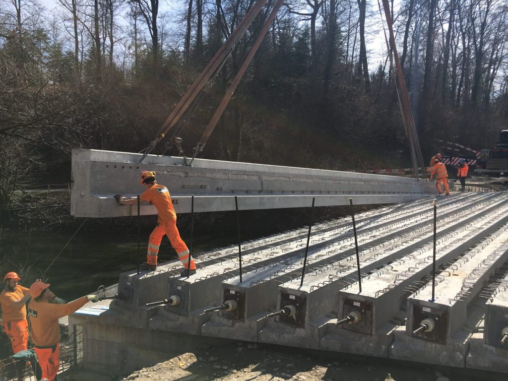 Neubau Brücke Steinerkanal, Rupperswil