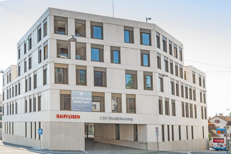 Neubau Wohn- und Geschäftshaus Freihof Areal, Altstätten