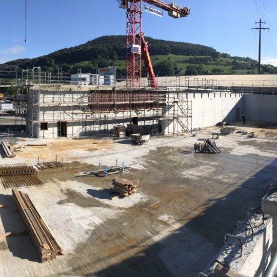 News - Baustelle Lidl Reinach