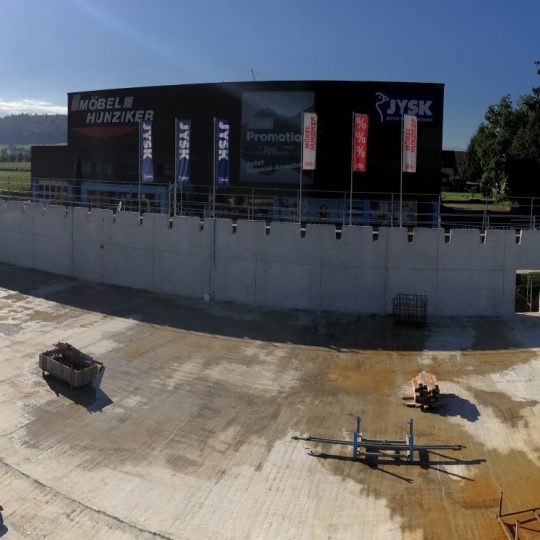 News - Baustelle Lidl Reinach