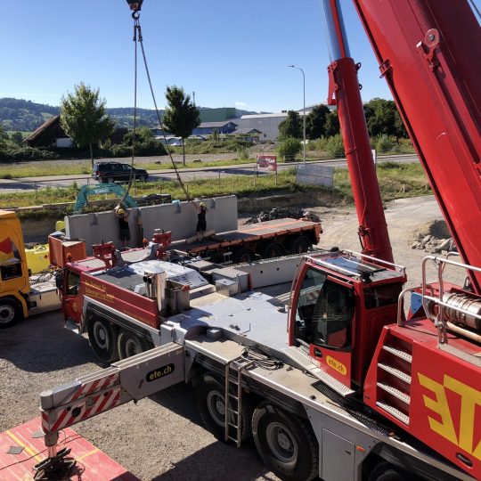 News - Baustelle Lidl Reinach