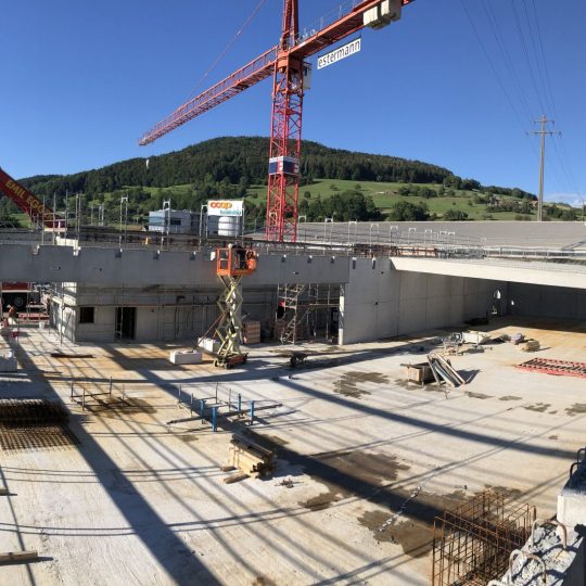 News - Baustelle Lidl Reinach