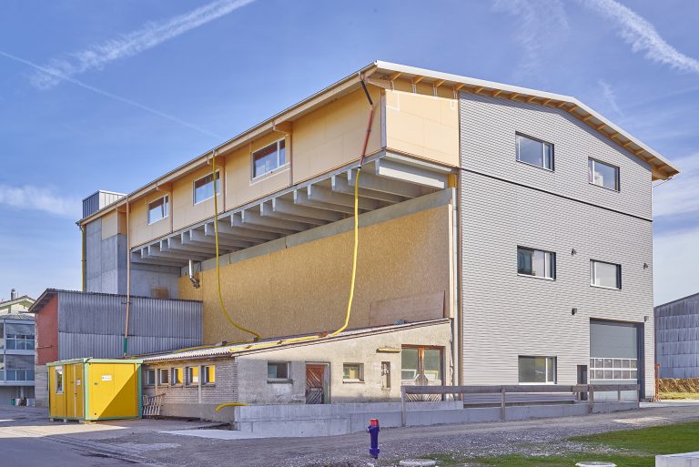 Erweiterung Zimmerei Hardegger Holzbau AG, Gossau