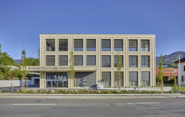 Neubau Clientis Biene Bank, Altstätten