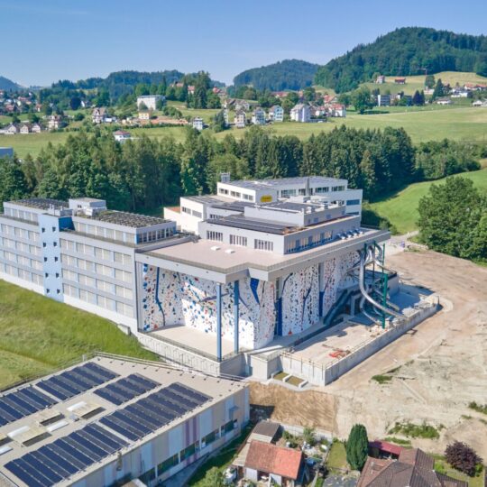 Kletterhalle, Appenzeller Park, Herisau