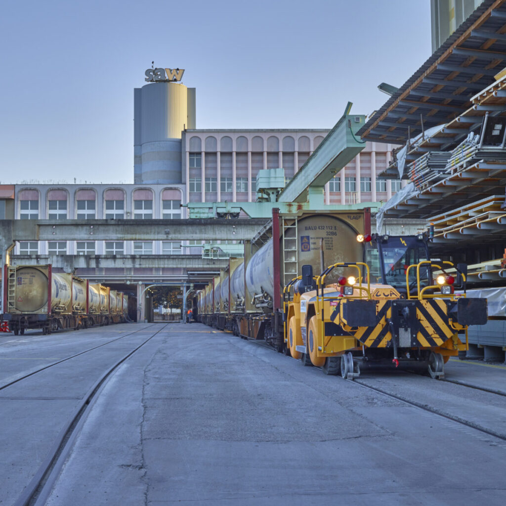 Nachhaltigkeit Zement per Bahn