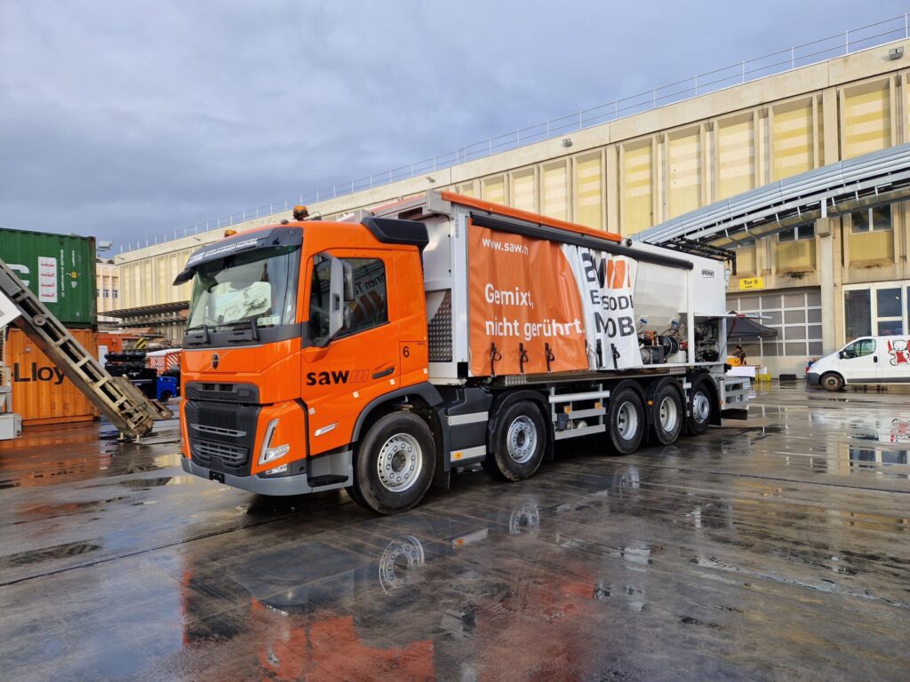 Einweihungsfest Unterlagsboden MixMobil