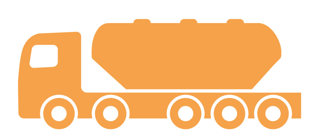 LKW Silofahrzeug, 5 Achsen