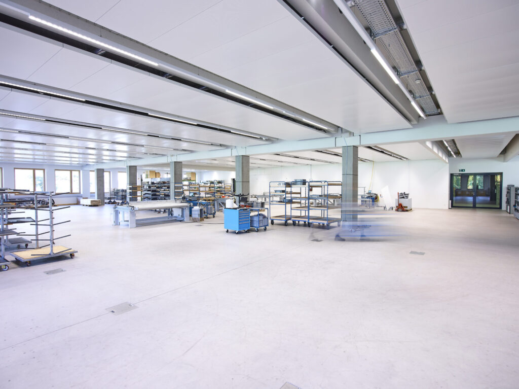 Zünd, Altstätten - Erweiterungshalle Bau 5 und Aufstockung Bau 4
