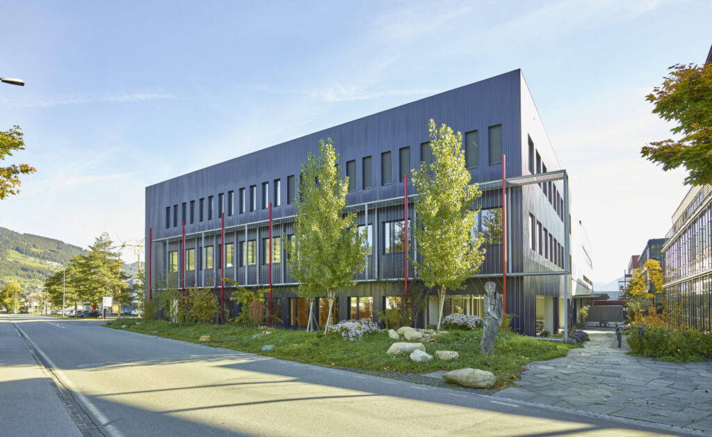 Zünd, Altstätten - Erweiterungshalle Bau 5 und Aufstockung Bau 4