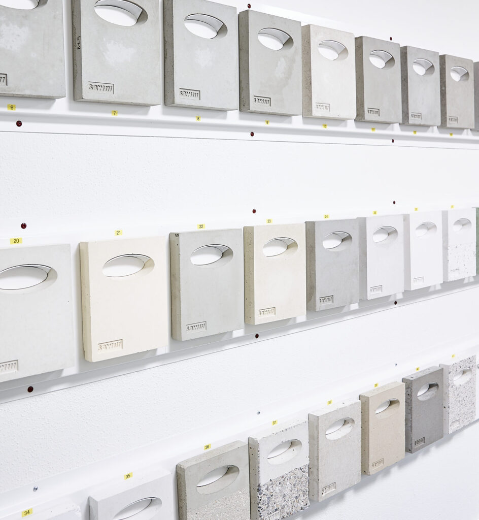 Farbbeton Musterzimmer